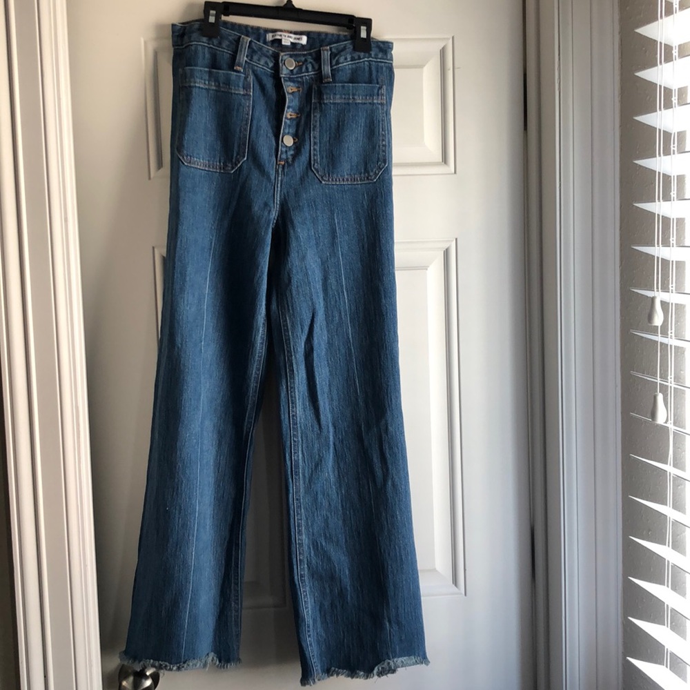 Elizabeth and James wide leg jeans size 25